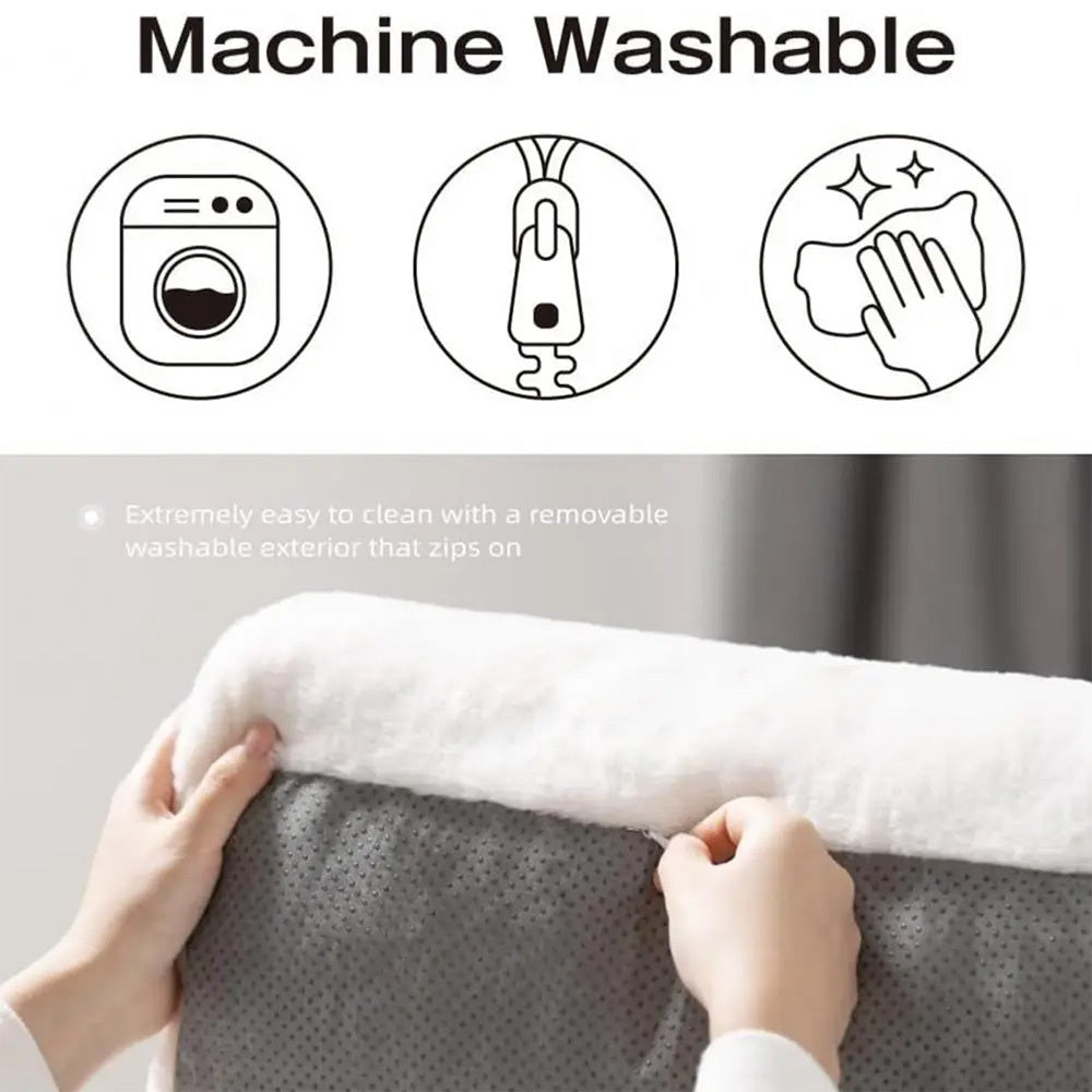 Plush Washable Pet Bed