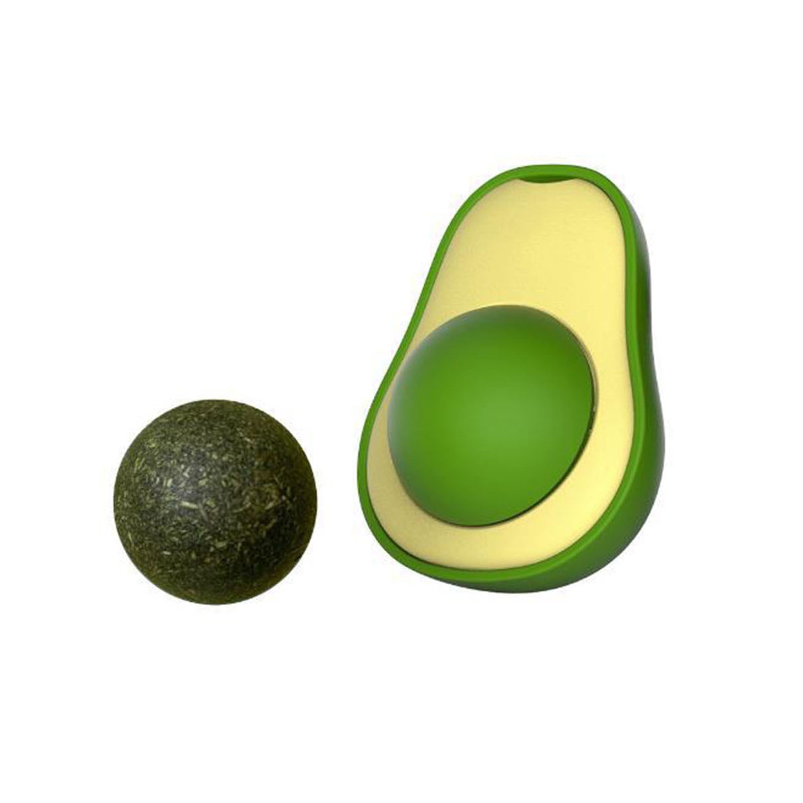 Cute Avocado Catnip Toys/ Cat Teeth Cleaning Toy/ Interactive (Options)