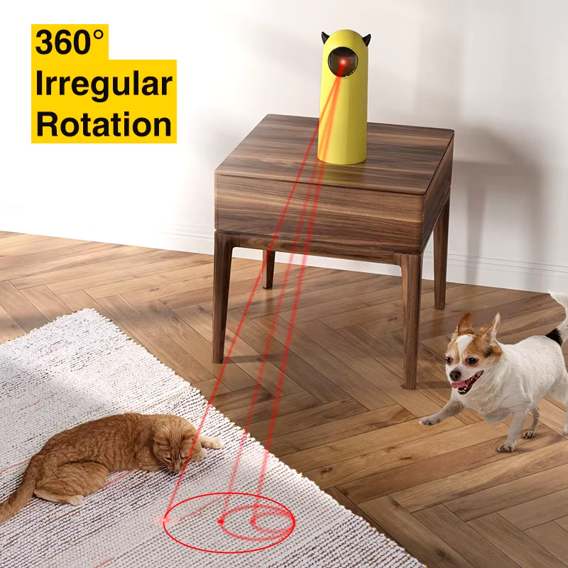 LED Laser Cat Toy/ Interactive Smart Electronic Laser Toy (Color Options)