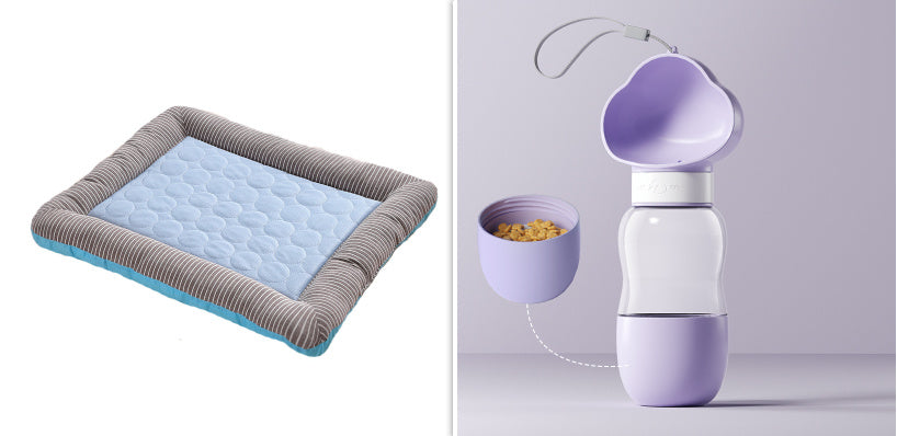 Ice Silk Summer Bed for Dogs & Cats