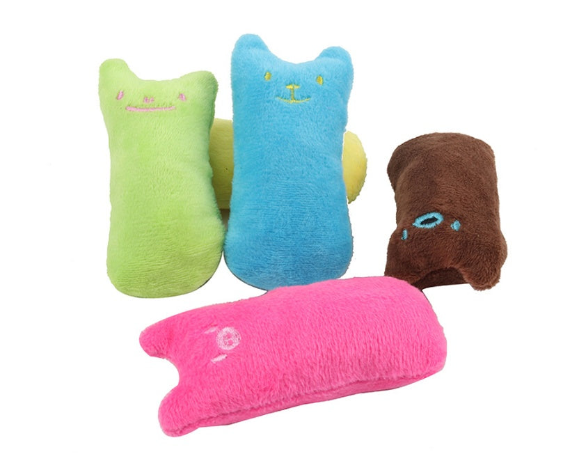 Catnip Pillow Toy for Cats – Plush Bite and Teeth Grinding Accessory