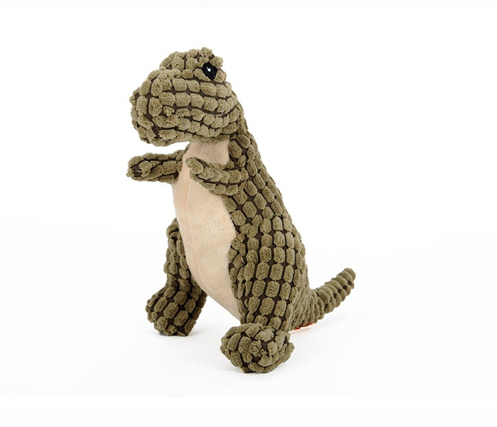 Cats & Dogs Pet Plush Dinosaur Toys Interactive Dog Chew Toys