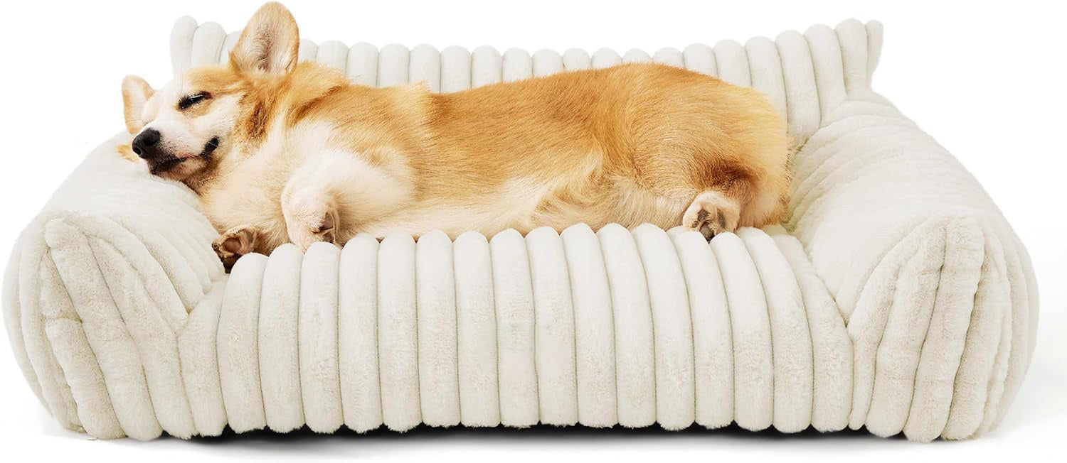 Bedsure Fluffy Pet Couch
