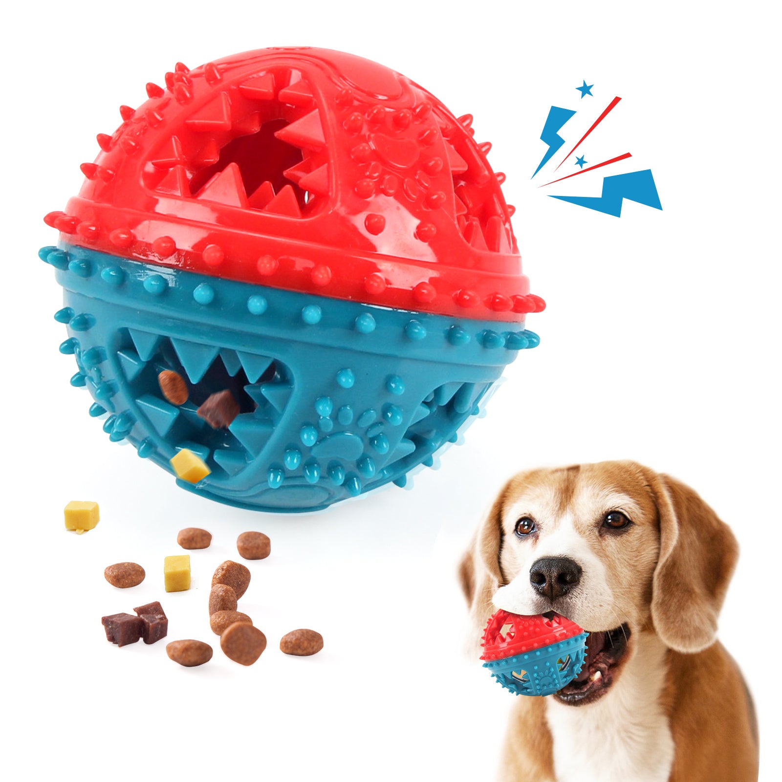 Dog Chew Toys Grinding Teeth Sound Ball