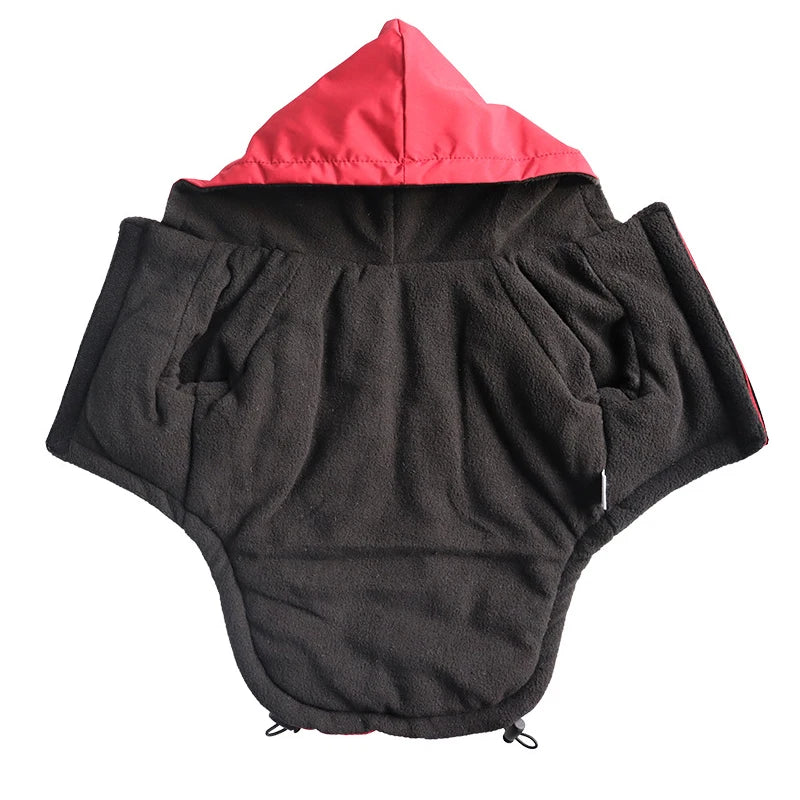 Waterproof Reflective Coat for Dogs/ Winter Warm Fleece Jacket (Color and Size Options)