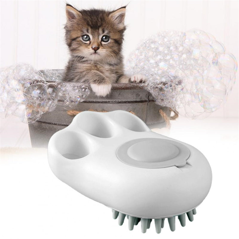 Durable Cat Paw Bath Brush Fine Foaming Labor-saving