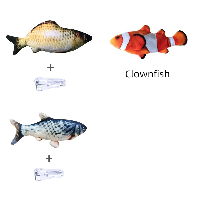 Electric Jumping Fish Toy