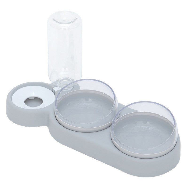 Pet Bowls/ Automatic Feeder Water Fountain/ Double Bowl (Color Options)