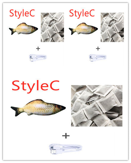 Electric Jumping Fish Toy