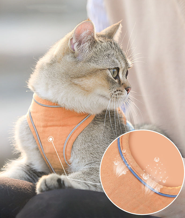 Cat Traction Rope Home Vest-Style Chest Harness