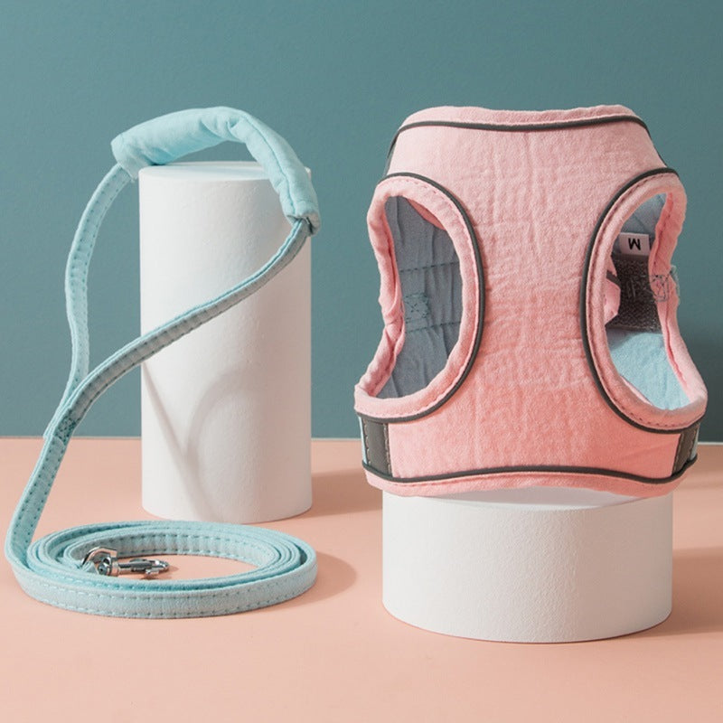 Escape-Proof Cat Harness with Traction Rope