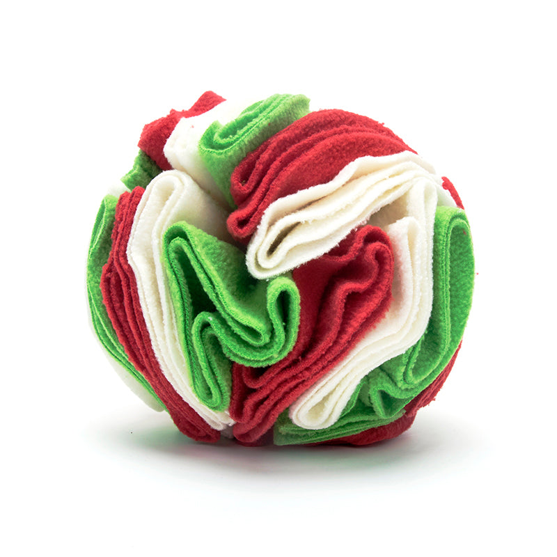 Snuffle Ball Interactive Dog Toys/ Brain Mental Stimulating Puzzle Toys for Dogs Enrichment/ Machine Washable (Color Options)