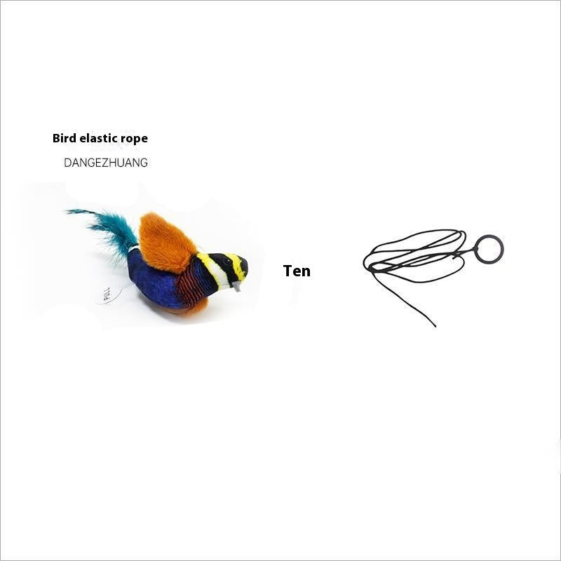 Pet Simulation Bird Sound Plush Toy