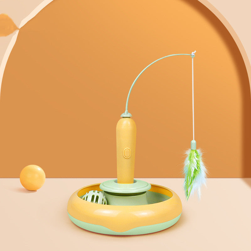 2-in-1 Interactive Cat Toy