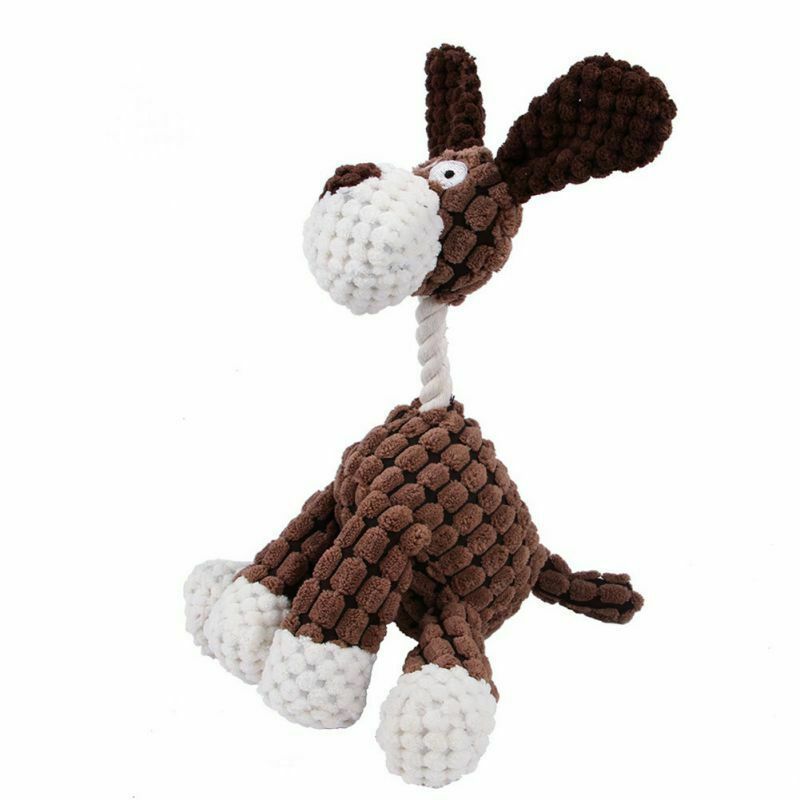 Funny Pet Puppy Chew Squeaker Plush Sound Toy