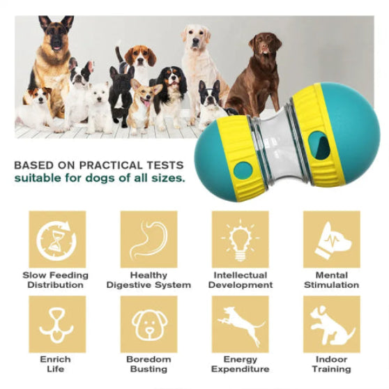 Most Interactive and Durable dispensing feeder Dog Toy