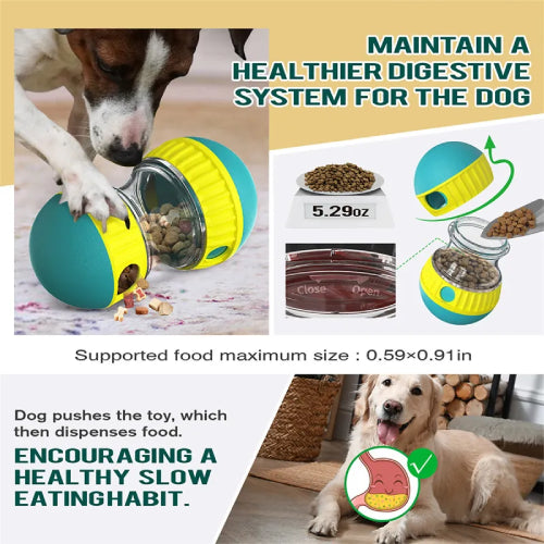 Most Interactive and Durable dispensing feeder Dog Toy
