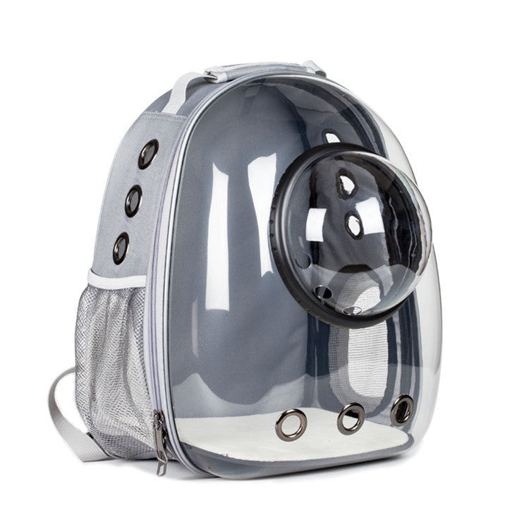 Transparent Breathable Pet Cat Backpack with Skylight