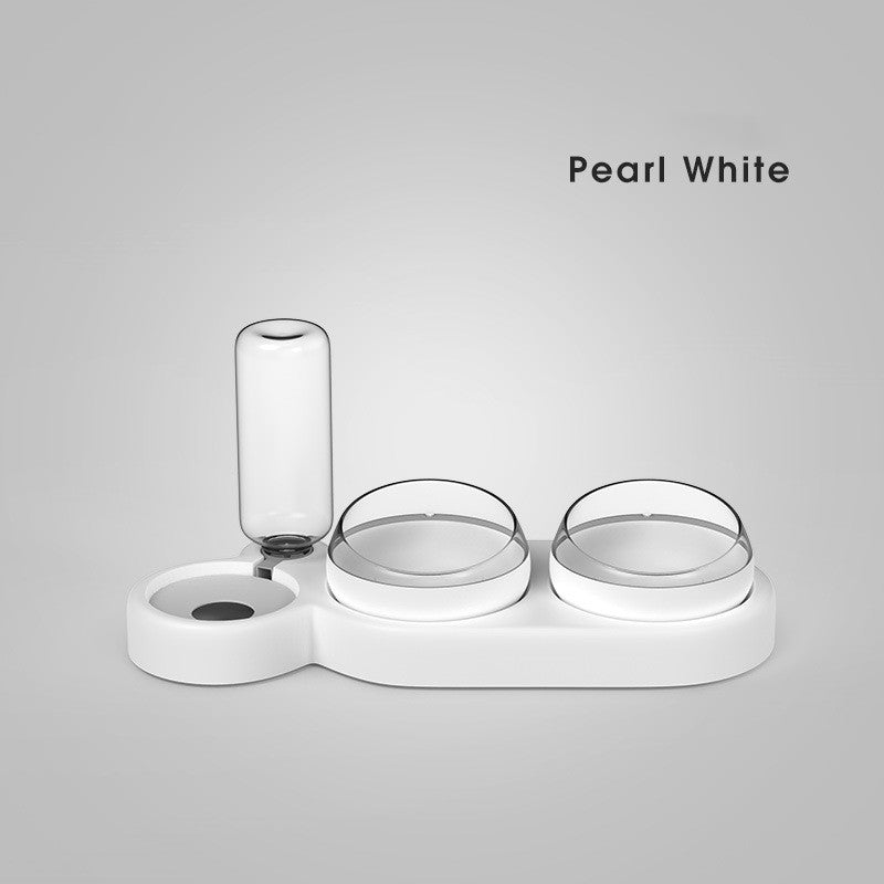 Pet Bowls/ Automatic Feeder Water Fountain/ Double Bowl (Color Options)