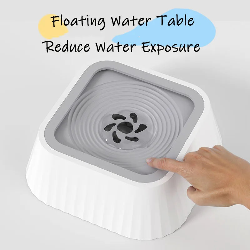 Floating Water Bowl/ No Splash Dog Bowl (Color Options)