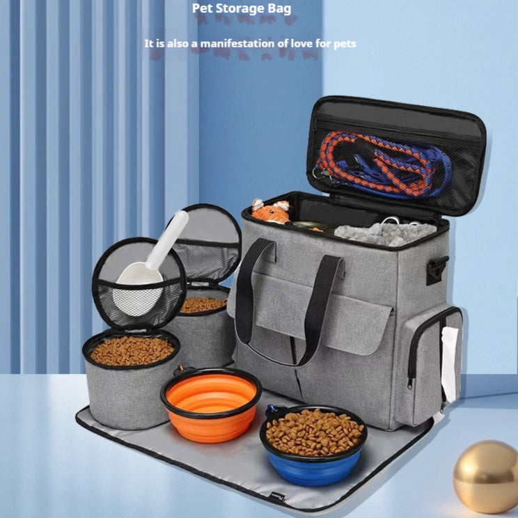 Large-Capacity Backpack for Pet Essentials