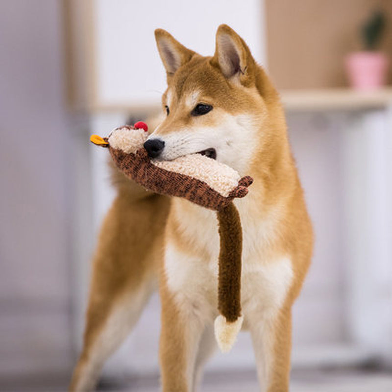 Plush Squeaky Dog Toys (Options)