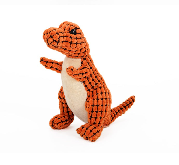 Cats & Dogs Pet Plush Dinosaur Toys Interactive Dog Chew Toys