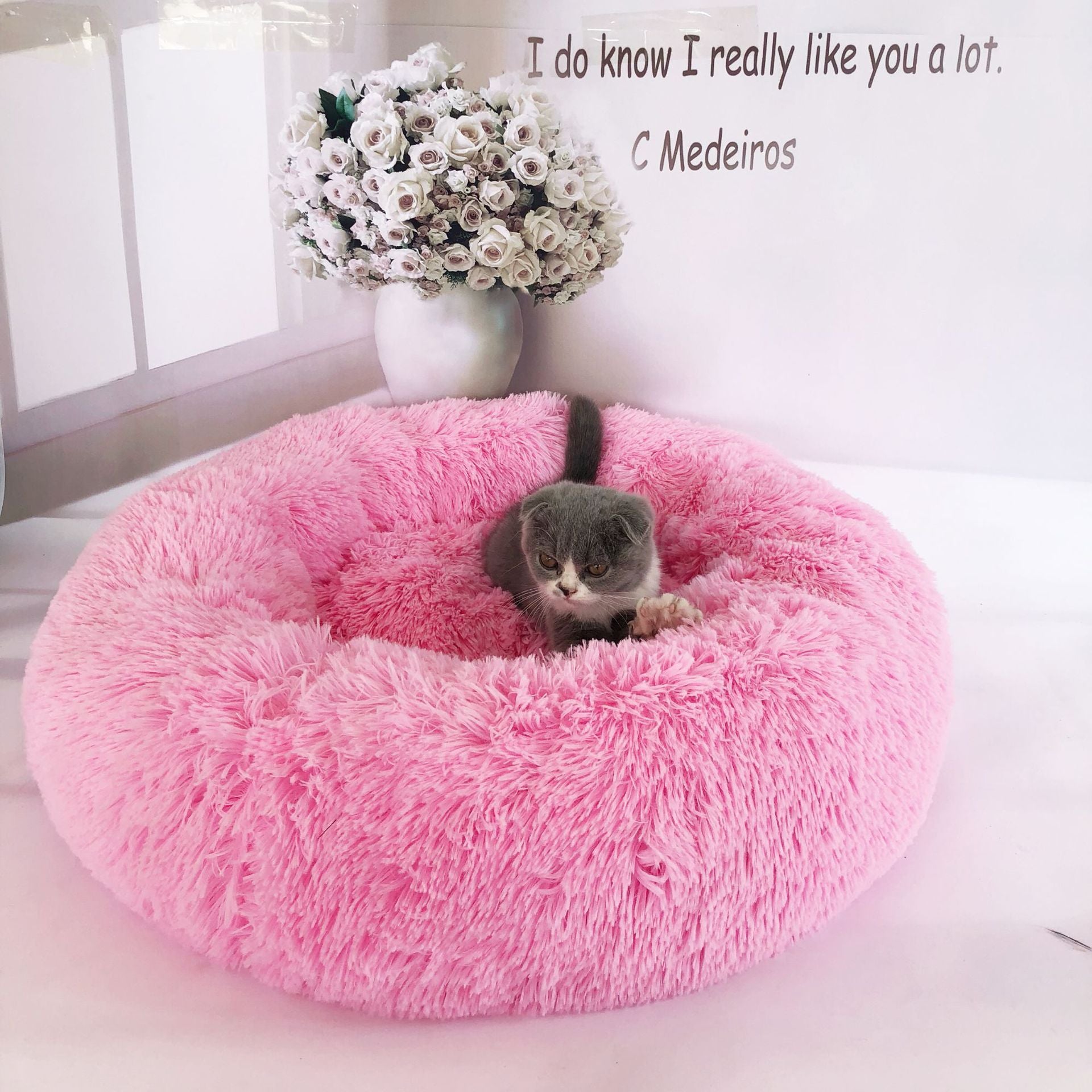 Orthopedic Calming Donut Pet Bed