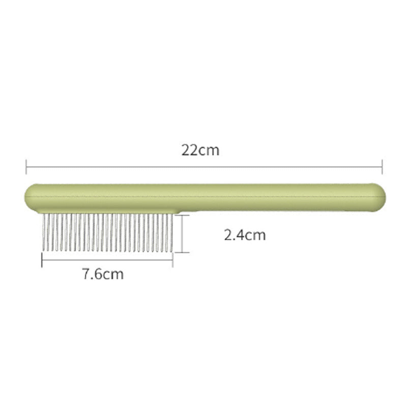 Cat Combs Rounded Stainless Steel Teeth Smooth Tips For Removing Loose Hair