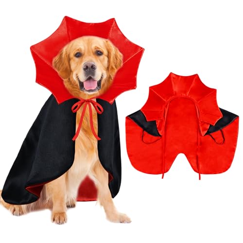 PAYHTOW Dog Halloween Costume Dog Vampire Costume