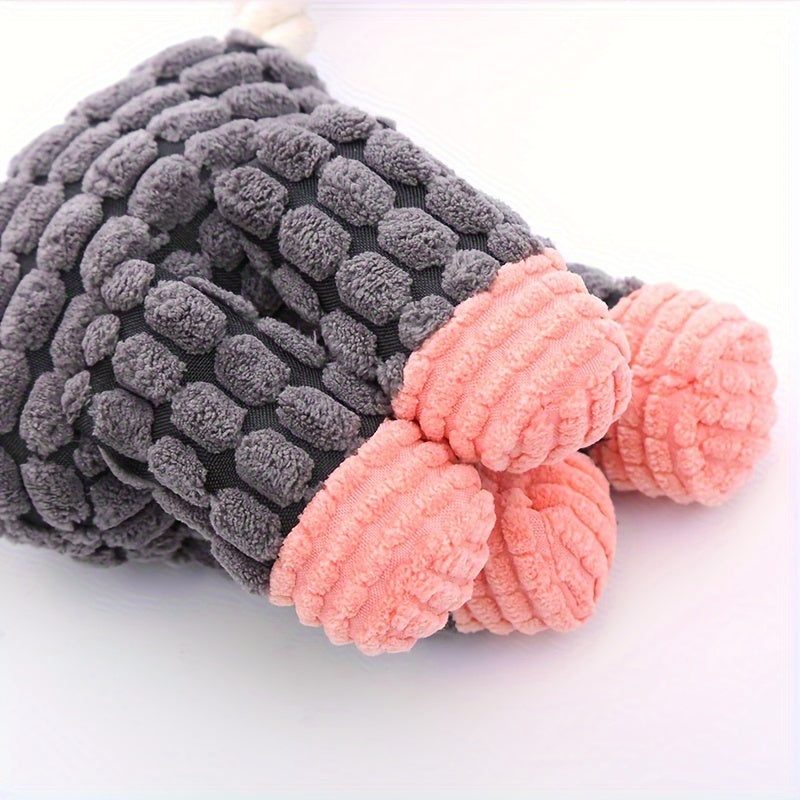 Squeaky Dog Toy Pack/ Cute Soft Durable Stuffed Animal Plush Toys with Squeakers (Options)