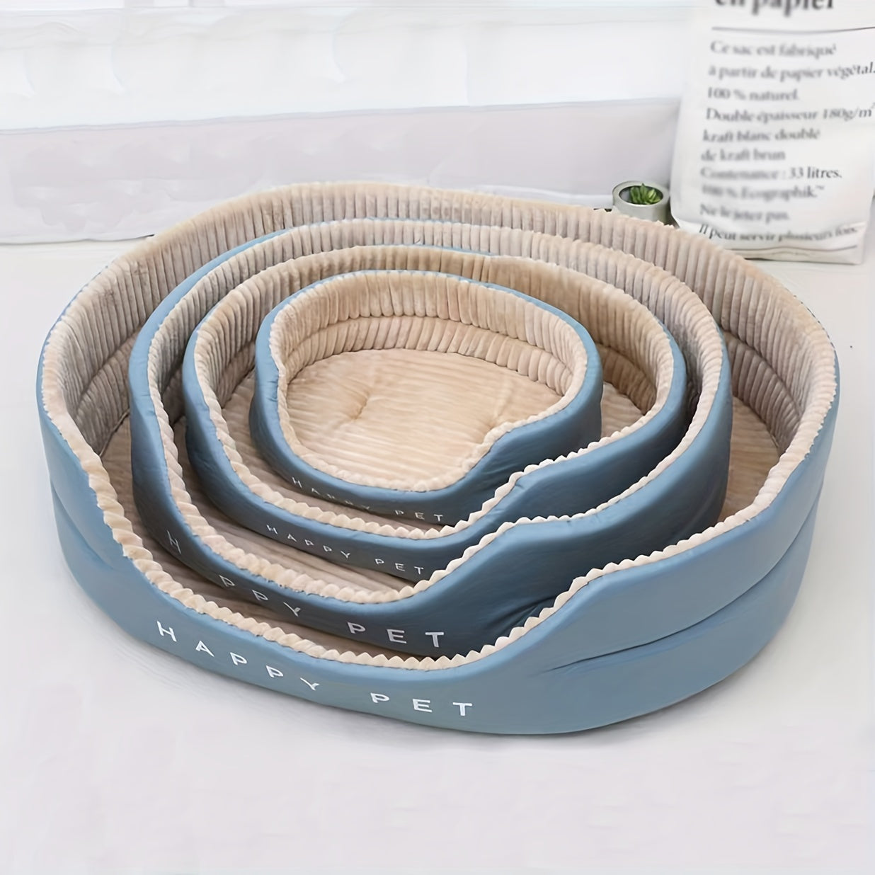 Washable Thickened Dog Bed
