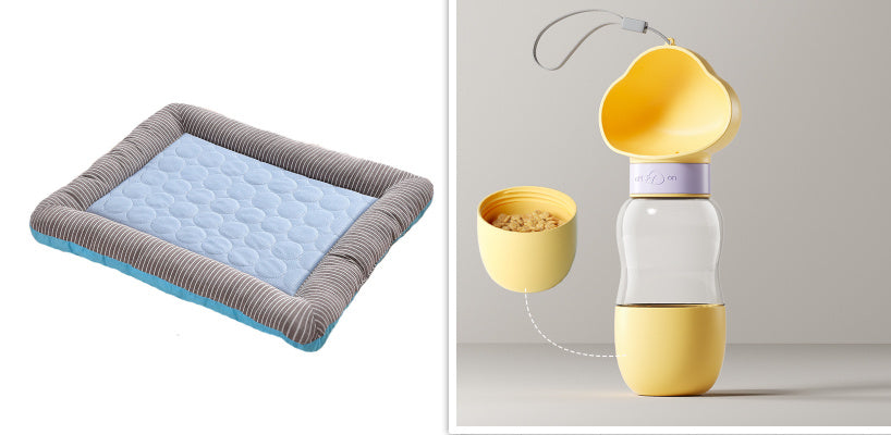 Ice Silk Summer Bed for Dogs & Cats
