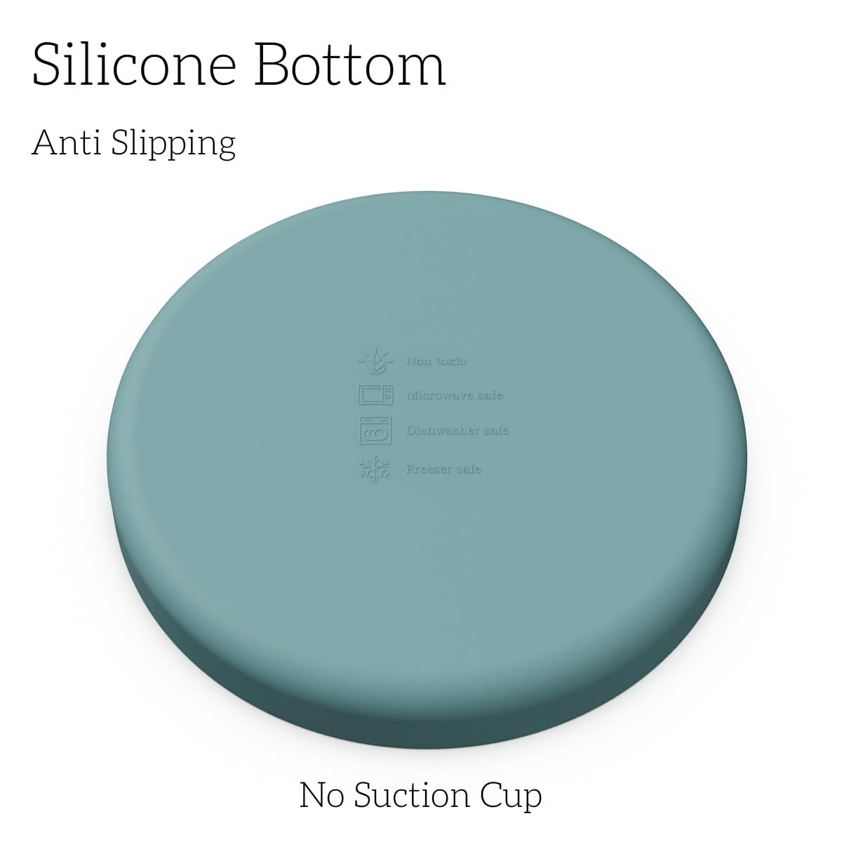 Silicone Puppy Cat Food Bowl with Anti-Slip Suction Cup