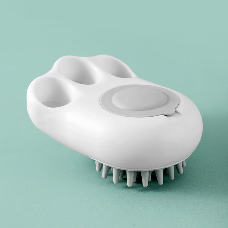 Durable Cat Paw Bath Brush Fine Foaming Labor-saving