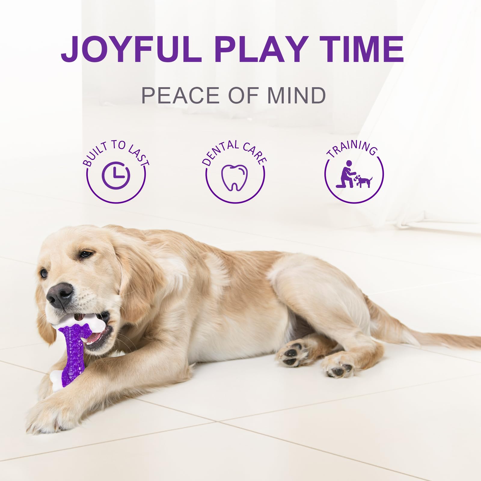 Kseroo Tough Dog Toys, Toys for Aggressive Chewers Large Breed