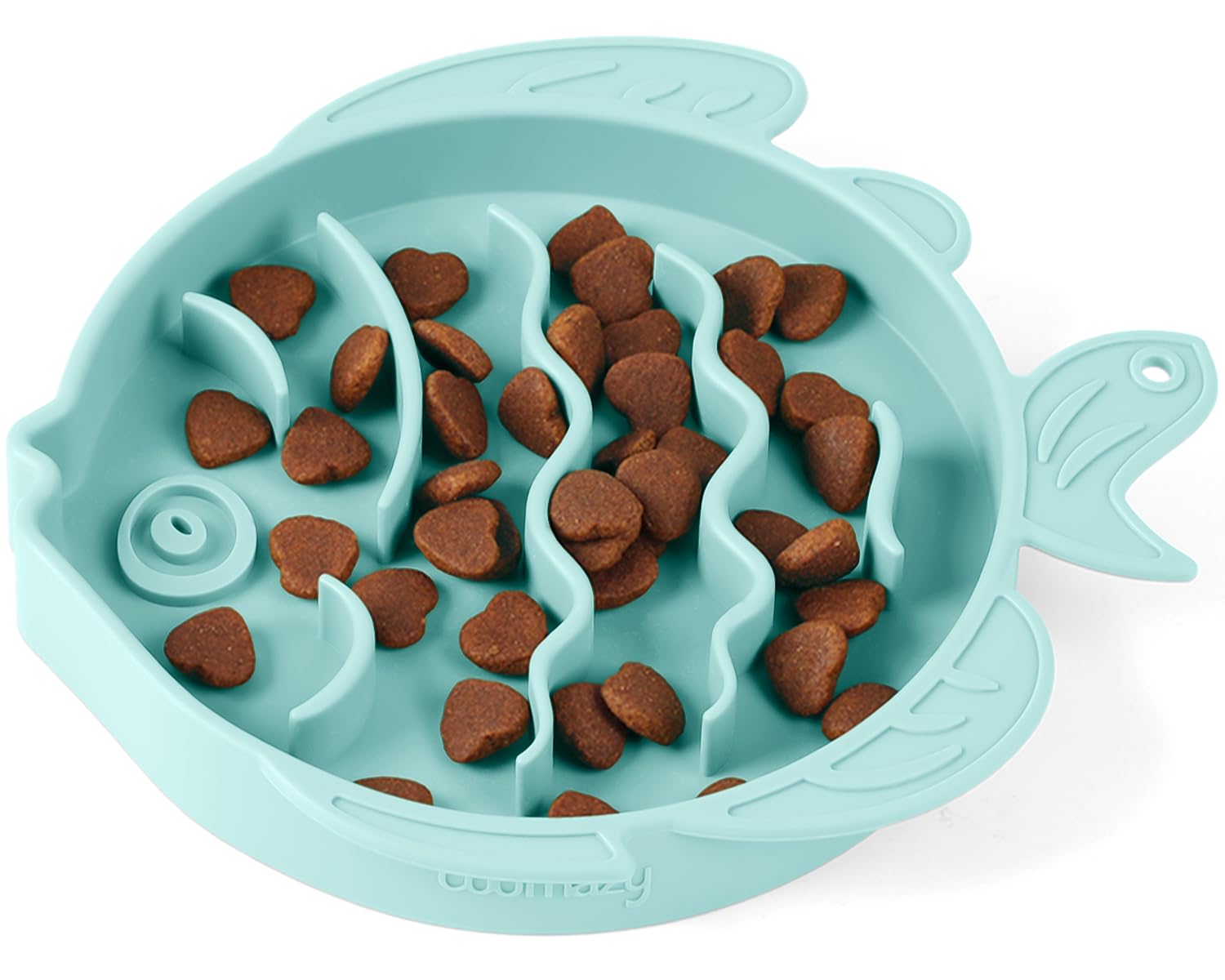 Coomazy Silicone Slow Feeder Dog Cat Bowls