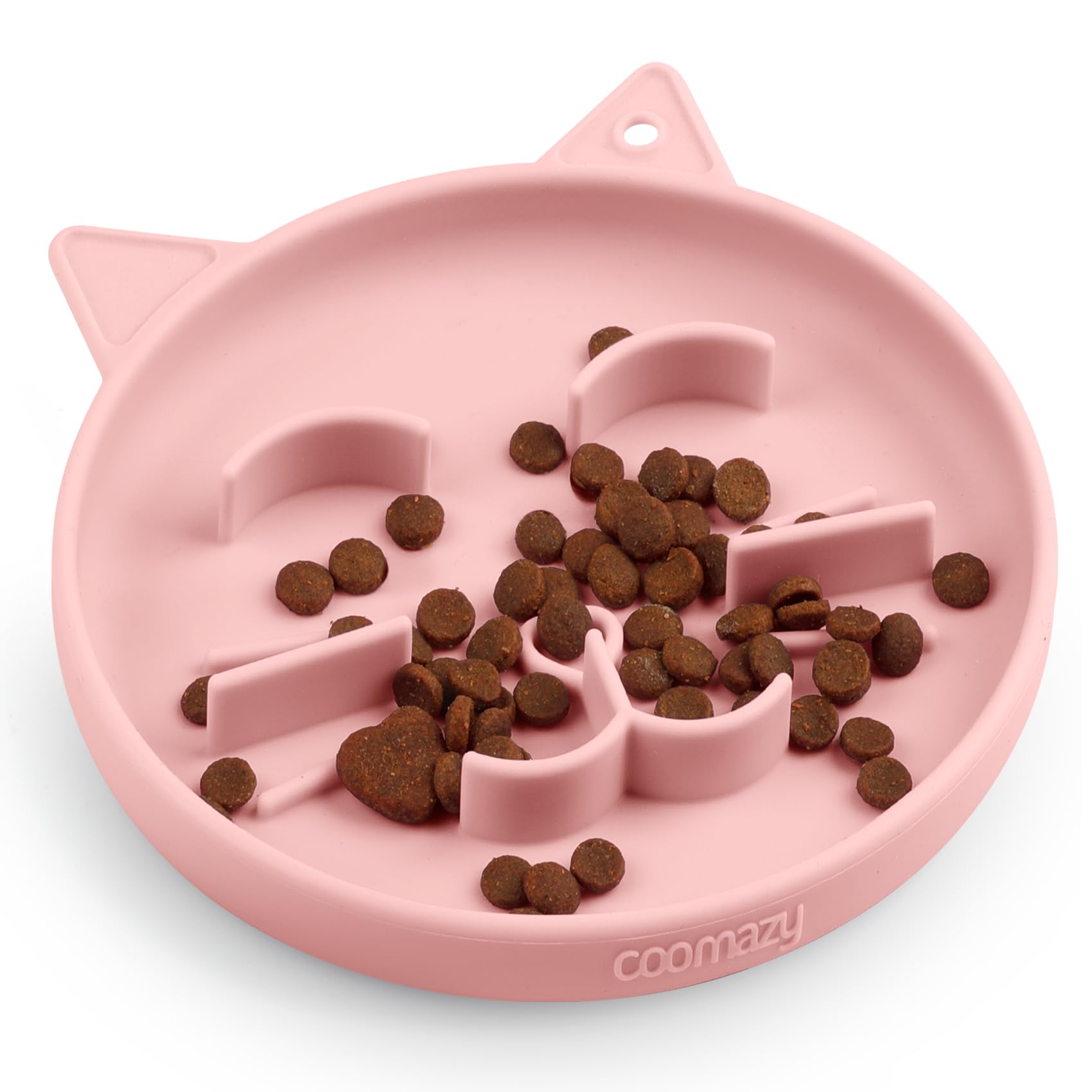Coomazy Silicone Slow Feeder Dog Cat Bowls