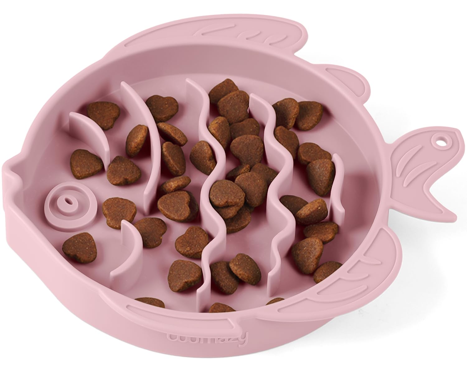 Coomazy Silicone Slow Feeder Dog Cat Bowls