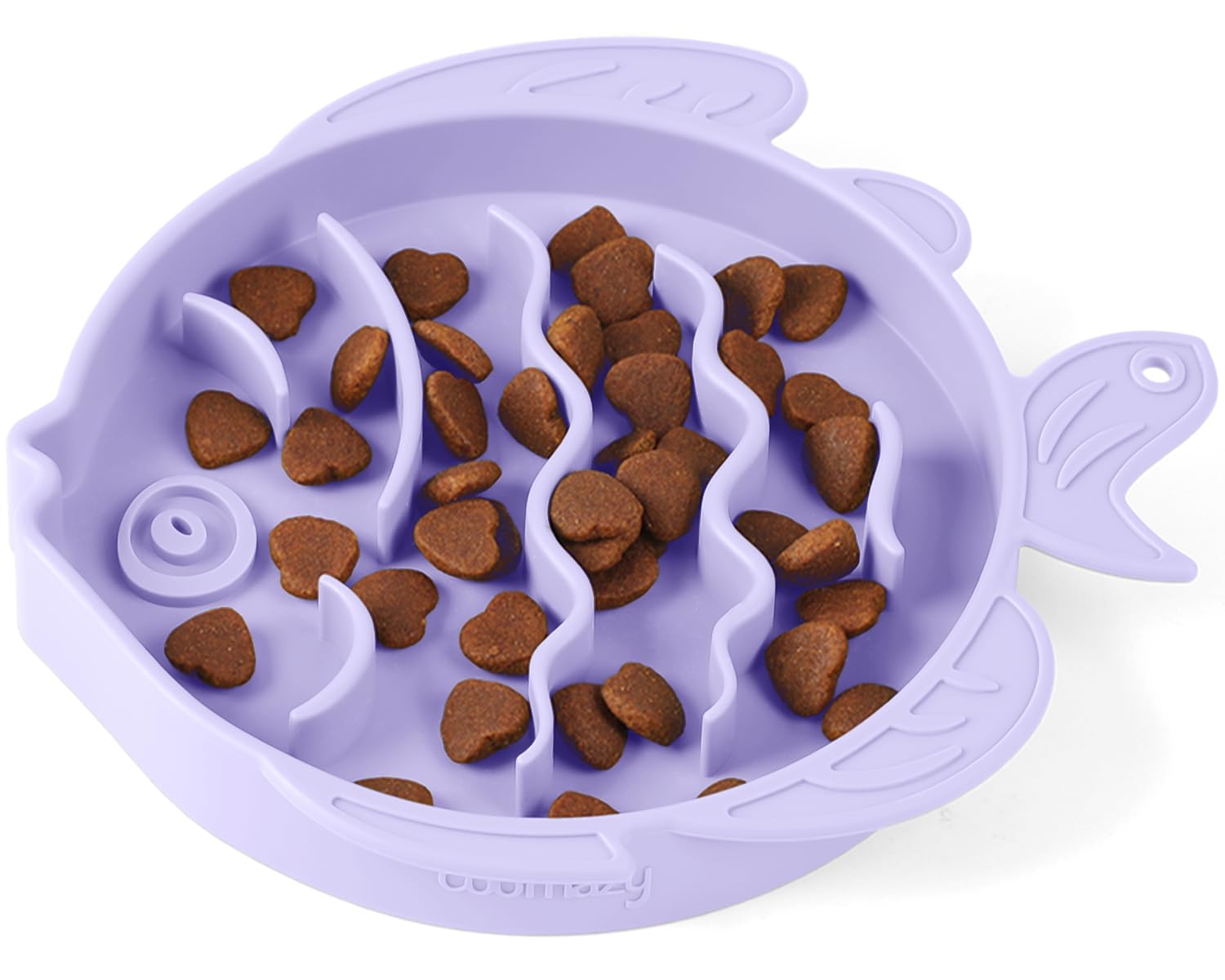 Coomazy Silicone Slow Feeder Dog Cat Bowls