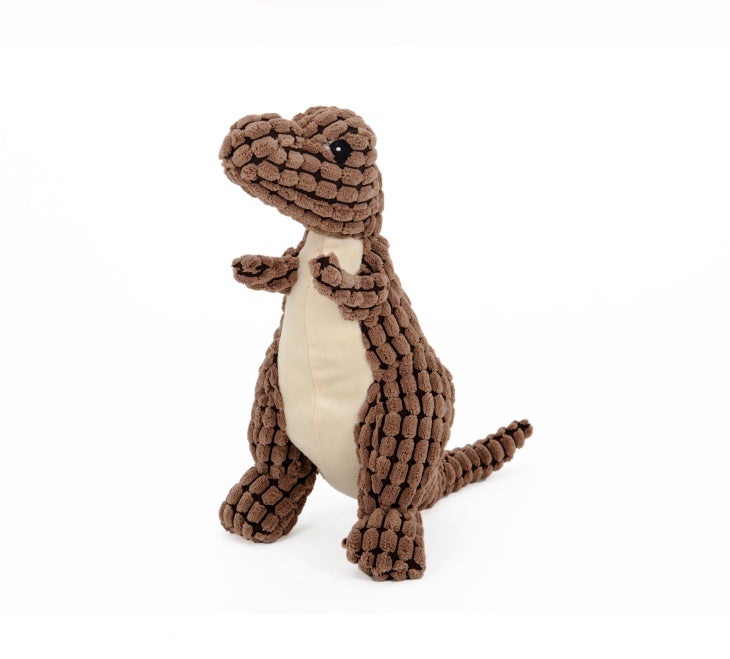 Cats & Dogs Pet Plush Dinosaur Toys Interactive Dog Chew Toys