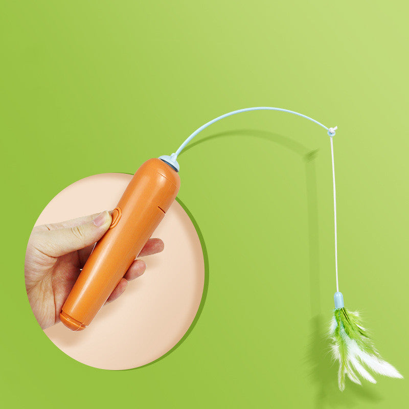 2-in-1 Interactive Cat Toy