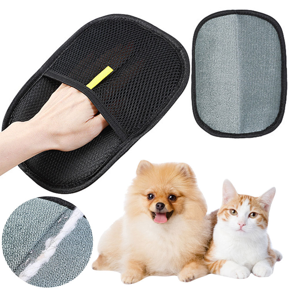 Pet Hair Remover Glove for Dogs Cats and Rabbits