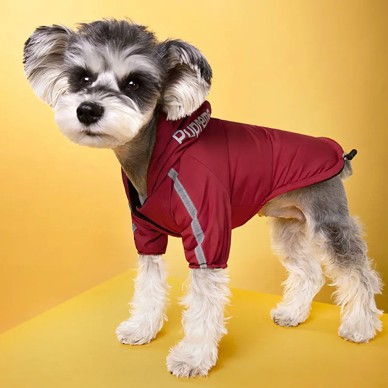 Waterproof Reflective Coat for Dogs/ Winter Warm Fleece Jacket (Color and Size Options)