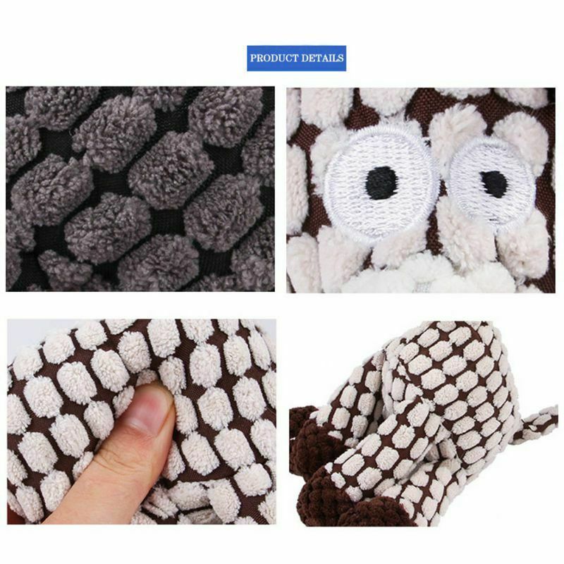 Funny Pet Puppy Chew Squeaker Plush Sound Toy