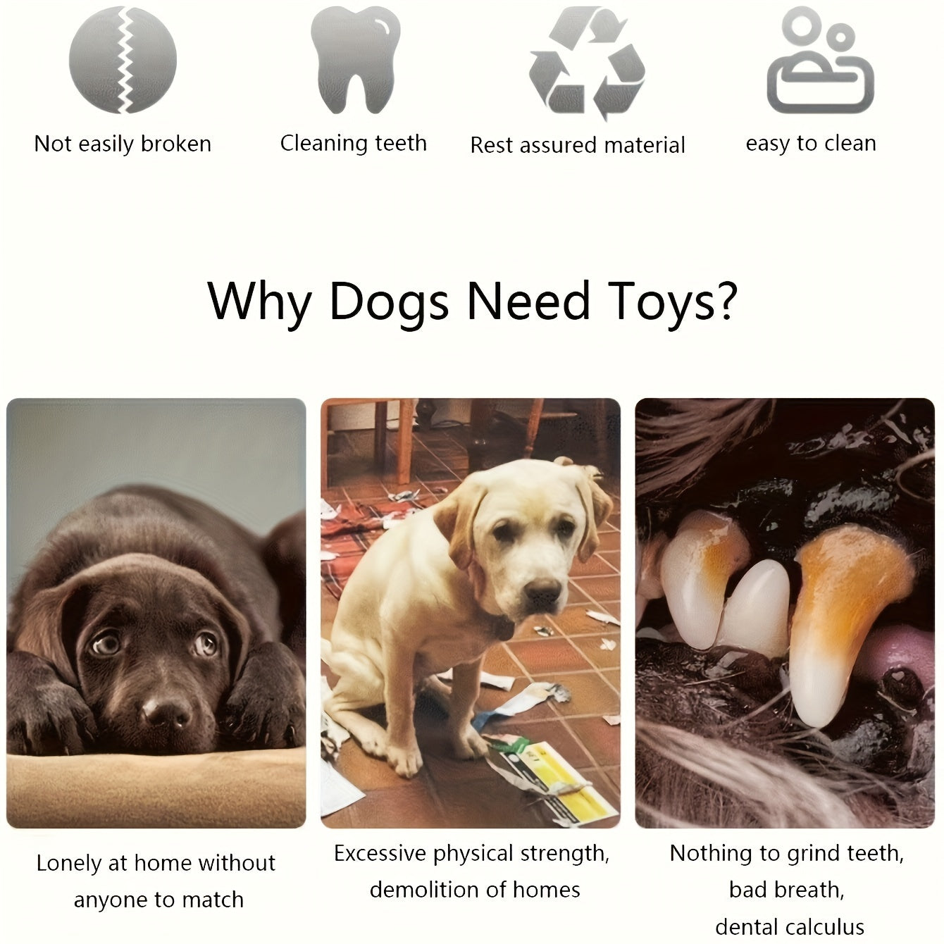 Squeaky Dog Toy Pack/ Cute Soft Durable Stuffed Animal Plush Toys with Squeakers (Options)