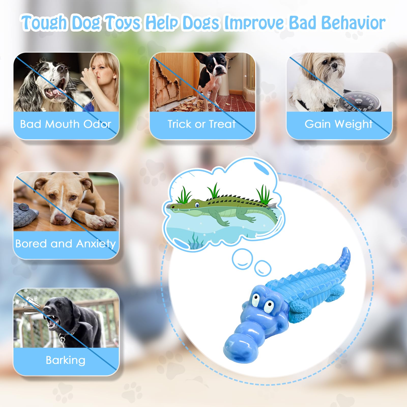 Dog Toys for Aggresive Chewers - Tough