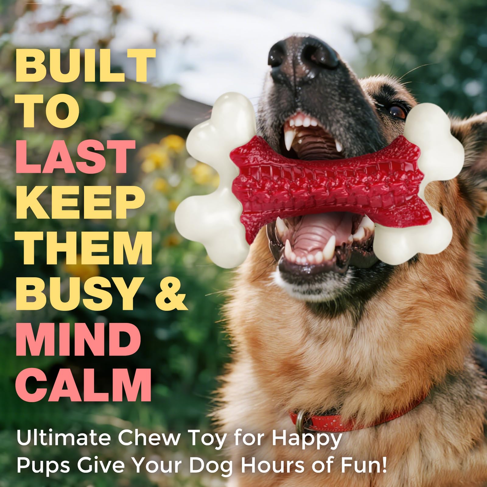 Kseroo Tough Dog Toys, Toys for Aggressive Chewers Large Breed