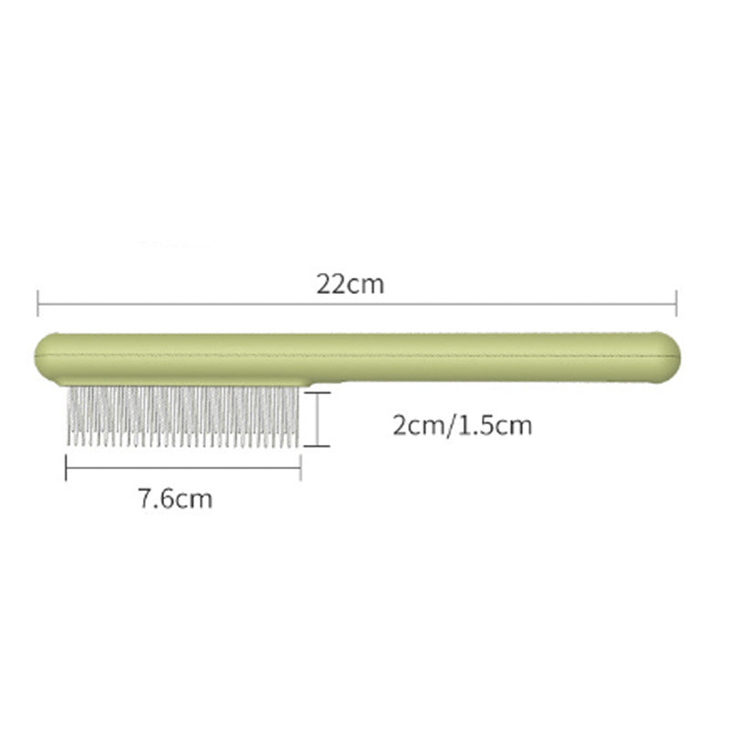 Cat Combs Rounded Stainless Steel Teeth Smooth Tips For Removing Loose Hair
