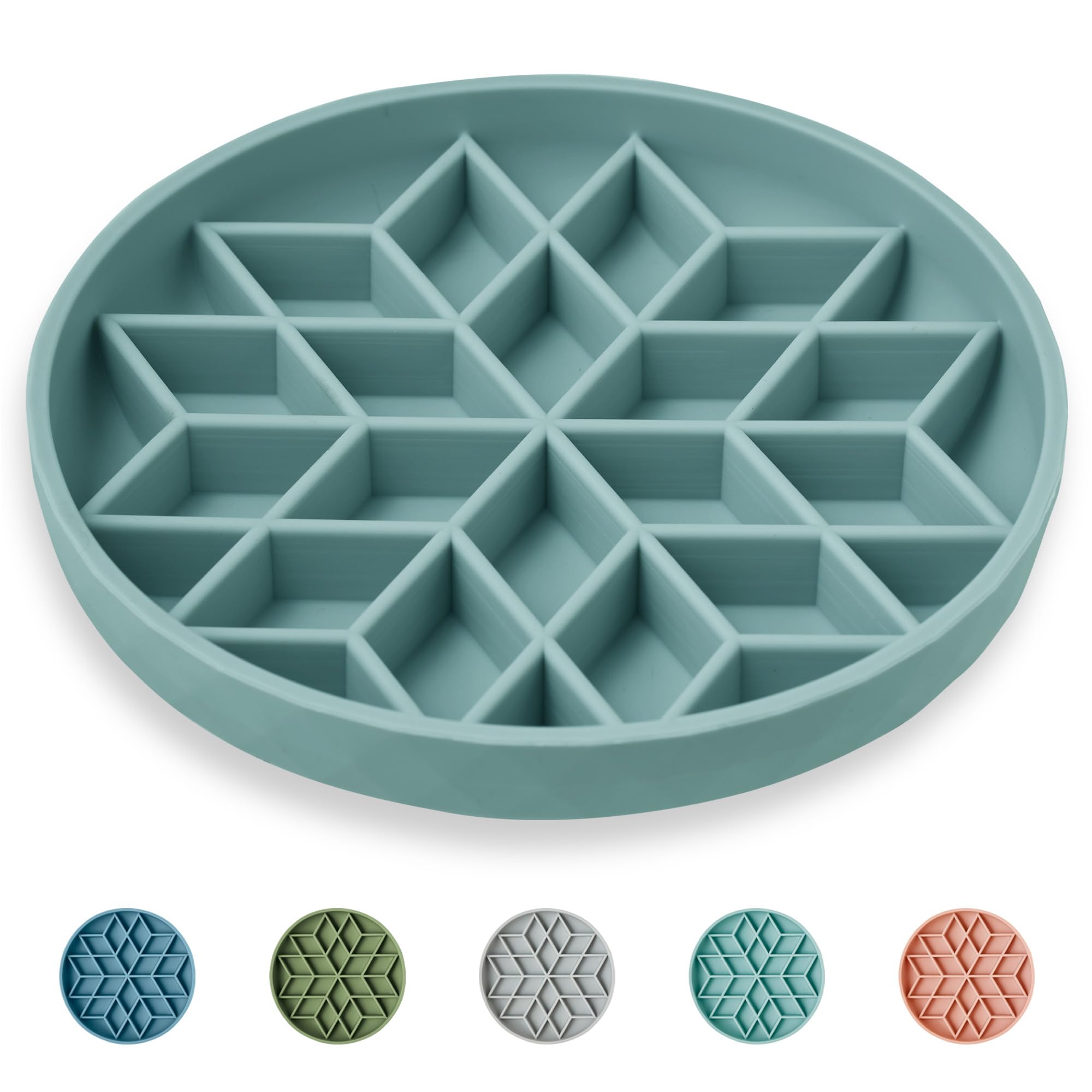 Silicone Puppy Cat Food Bowl with Anti-Slip Suction Cup